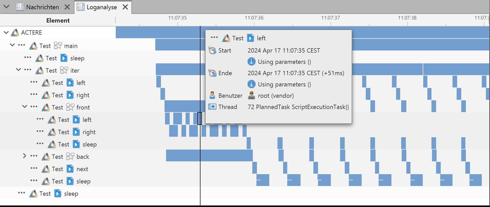 2024_Screenshot_ACTERE_Laufzeitanalyse
